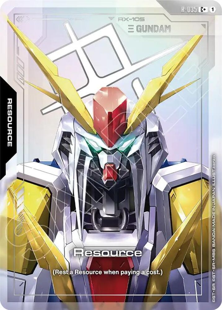 Resource (R-035) (C+) (R-035) -  Holofoil