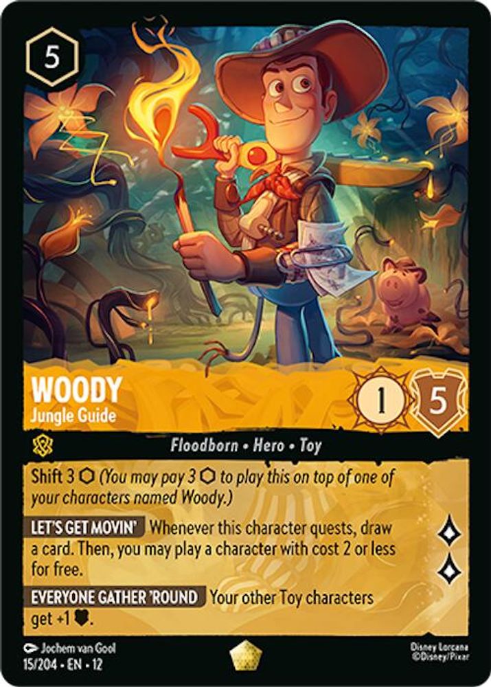 Woody - Jungle Guide (15/204) - Wilds Unknown