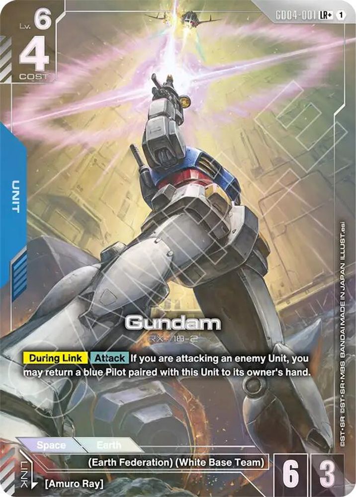 Gundam (GD04-001) (LR+) (GD04-001) -  Holofoil