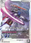 Aile Strike Gundam (SP) (LR+) (ST04-001) -  Holofoil