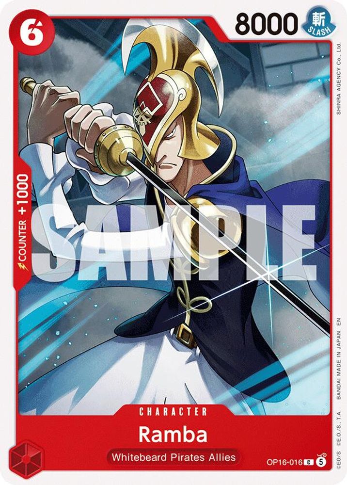 Ramba (OP16-016) - The Time of Battle
