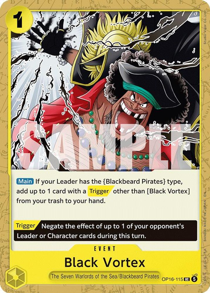 Black Vortex (OP16-115) - The Time of Battle