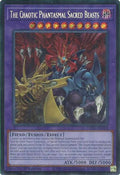 The Chaotic Phantasmal Sacred Beasts (Secret Rare) - CORI-EN029 Secret Rare 1st Edition