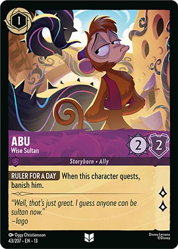 Abu - Wise Sultan (43/204) - Attack of the Vine