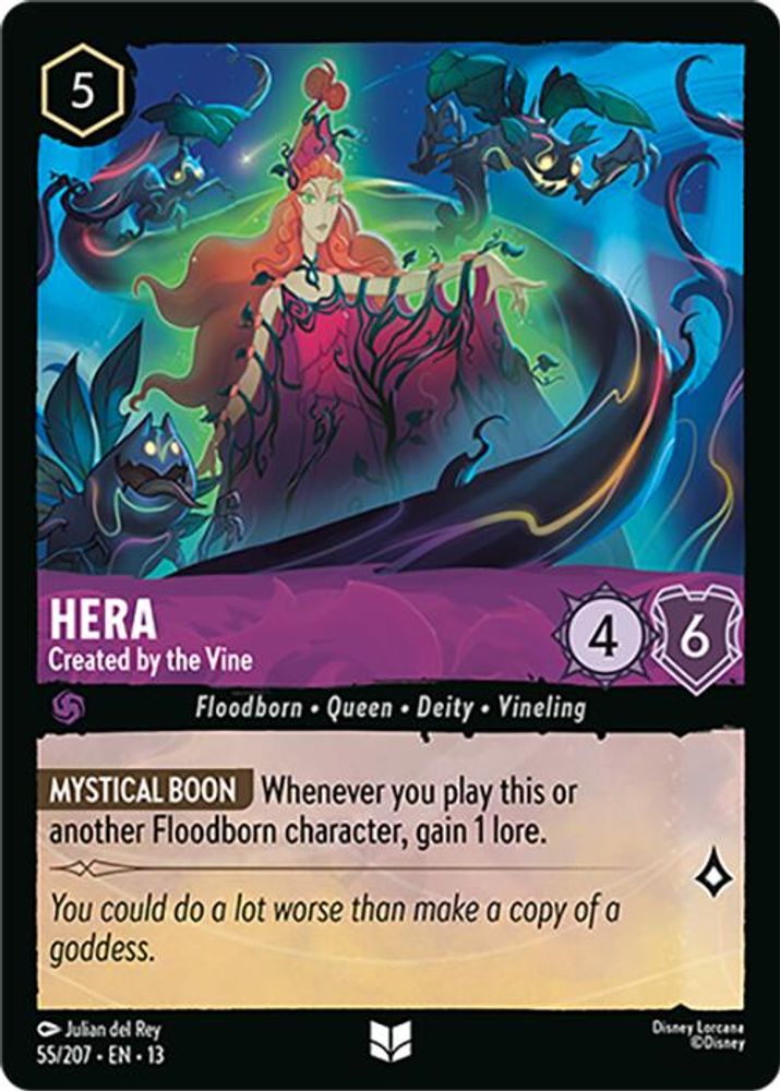 Hera - Created by the Vine (55/204) - Attack of the Vine