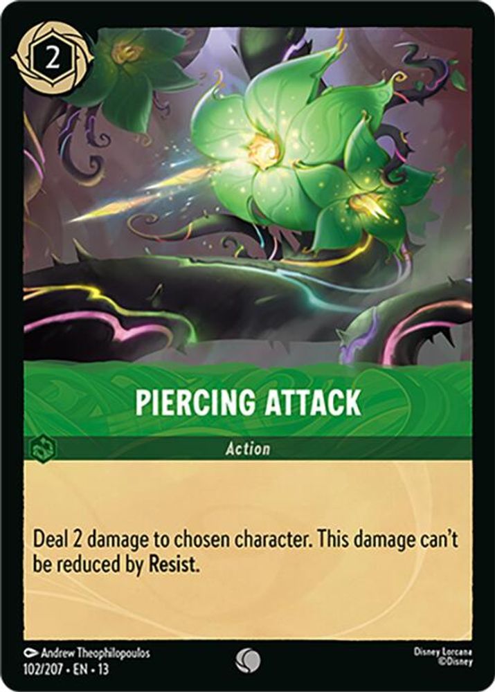 Piercing Attack (102/204) - Attack of the Vine