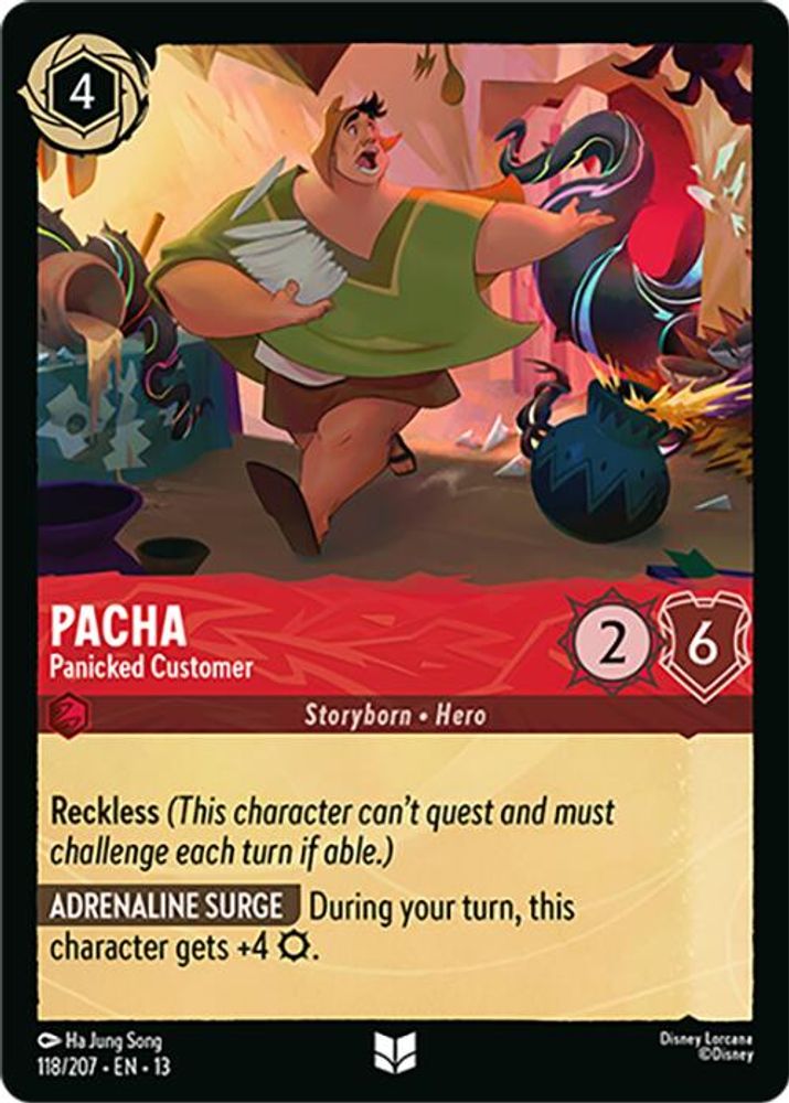 Pacha - Panicked Customer (118/204) - Attack of the Vine