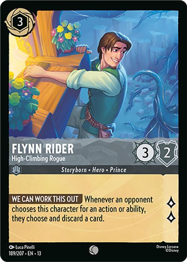 Flynn Rider - High-Climbing Rogue (189/204) - Attack of the Vine