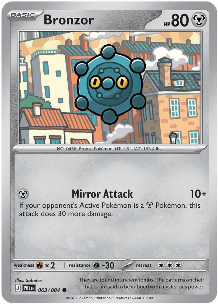 Bronzor (063) - Common