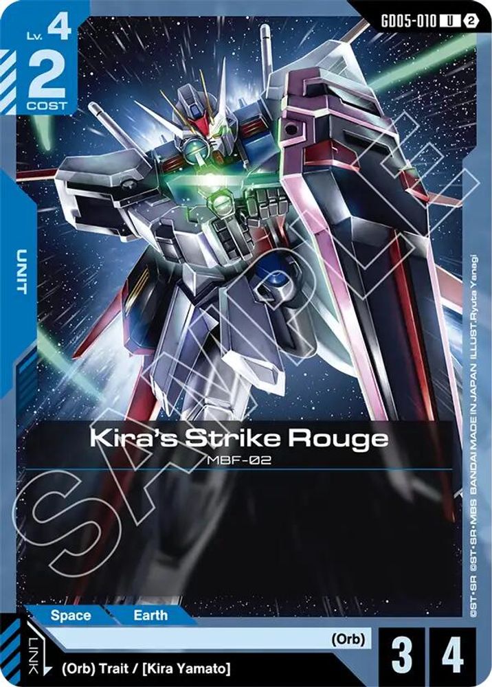 Kira's Strike Rouge (GD05-010) -