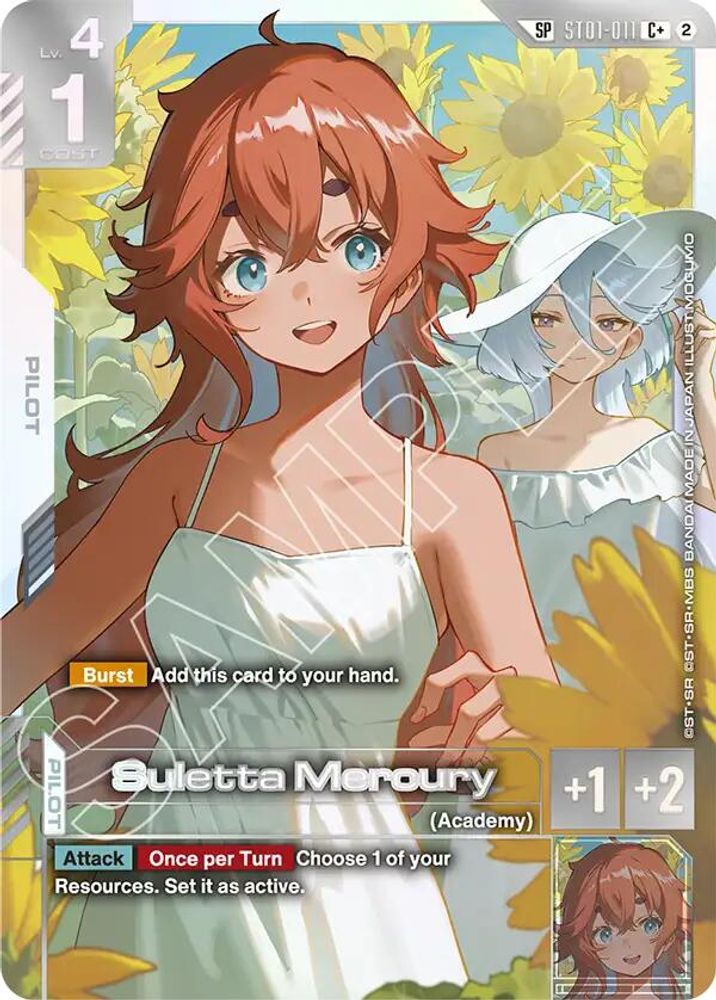 Suletta Mercury (C+) (SP) (ST01-011) -  Holofoil