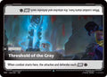 Threshold of the Gray (166/166) - Vendetta Foil