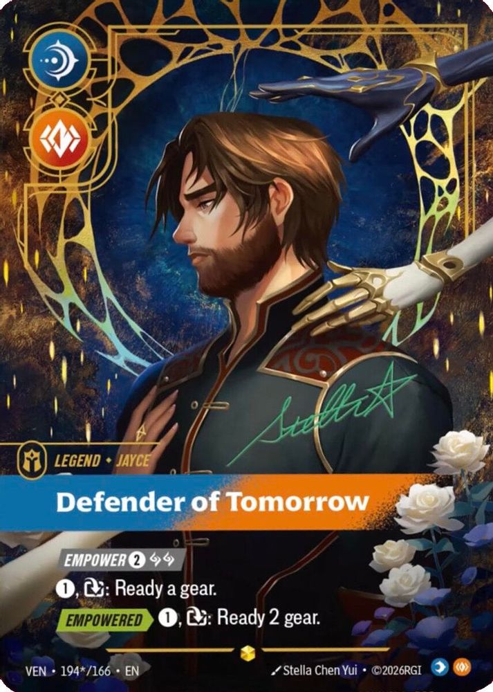 Jayce - Defender of Tomorrow (Signature) (194*/166) - Vendetta Foil