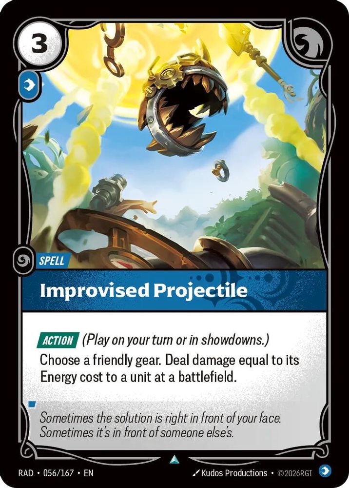 Improvised Projectile (056/167) - Radiance
