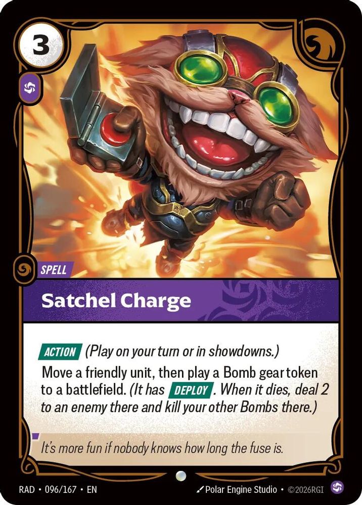 Satchel Charge (096/167) - Radiance