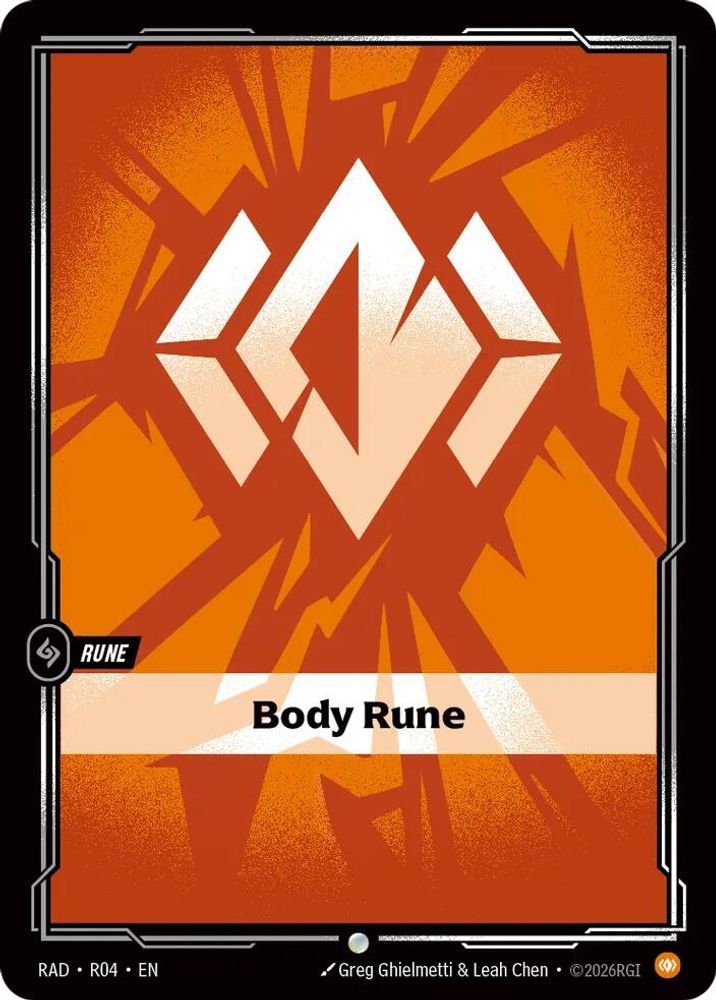 Body Rune (R04) - Radiance