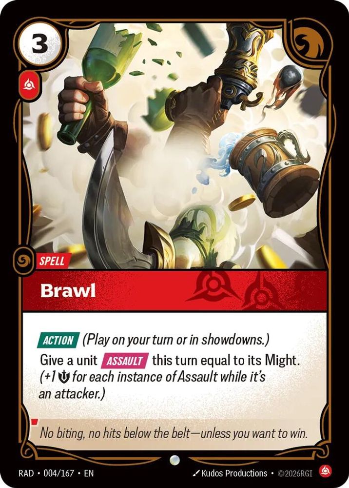 Brawl (004/167) - Radiance