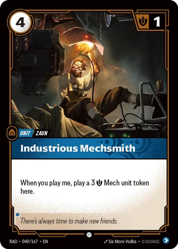 Industrious Mechsmith (049/167) - Radiance