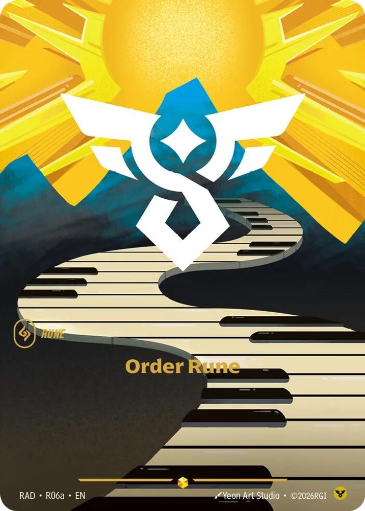 Order Rune (R06a) (R06a) - Radiance Foil