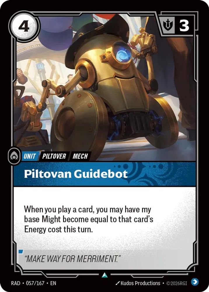 Piltovan Guidebot (057/167) - Radiance