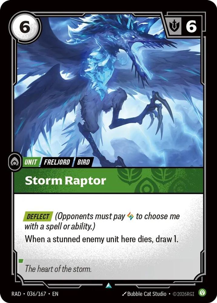 Storm Raptor (036/167) - Radiance