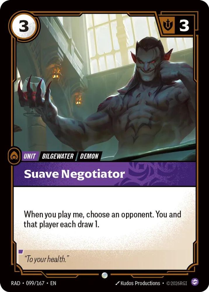 Suave Negotiator (099/167) - Radiance
