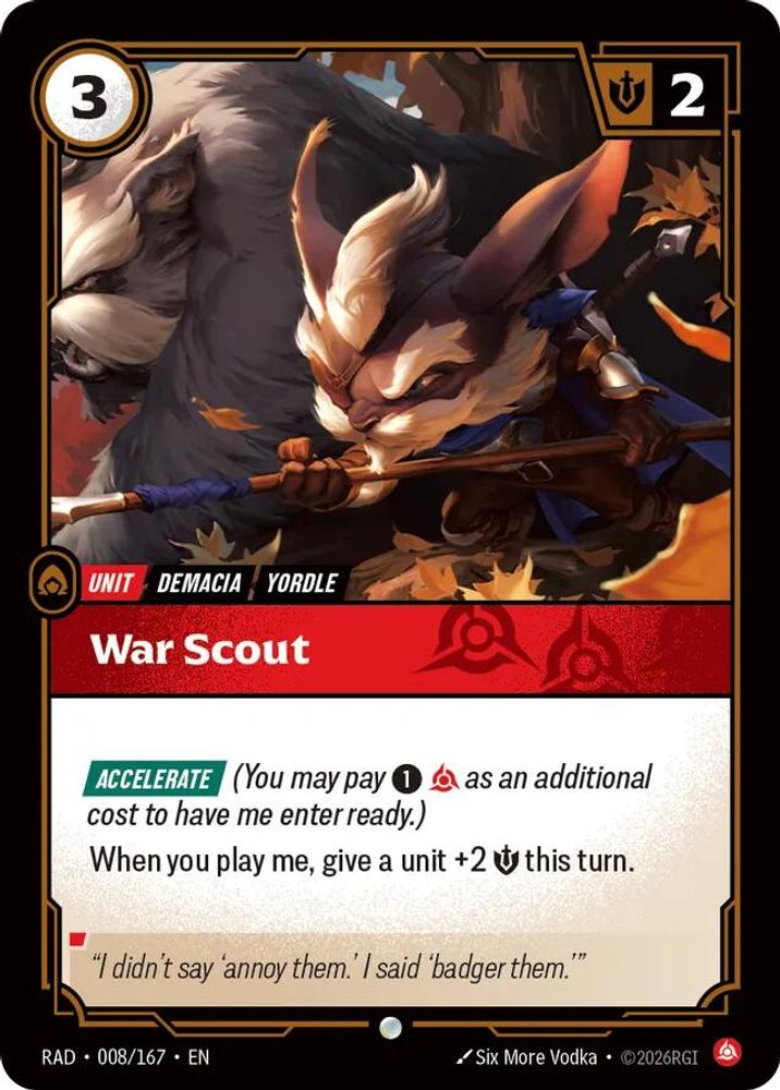 War Scout (008/167) - Radiance