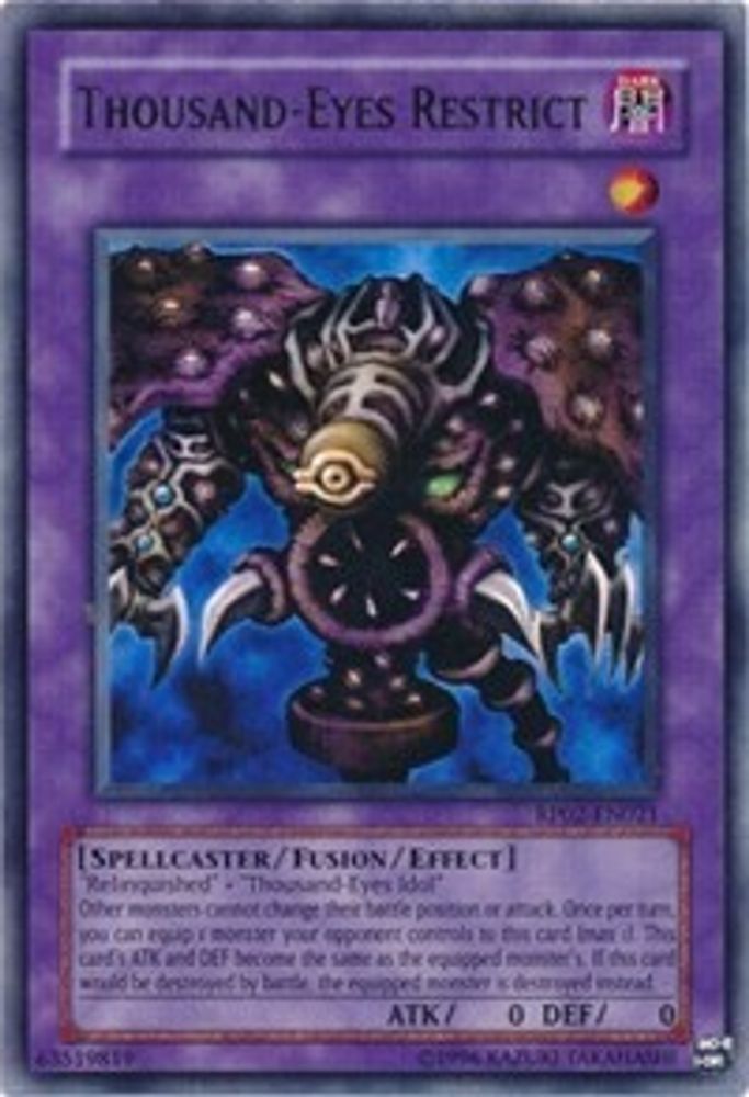 Thousand-Eyes Restrict (RP02-EN021) Ultra Rare  Unlimited