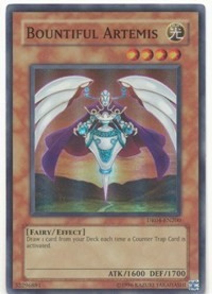 Bountiful Artemis (DR04-EN200) Super Rare  Unlimited