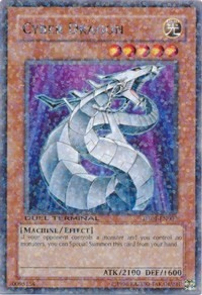 Cyber Dragon (DT01-EN009) Rare  Limited