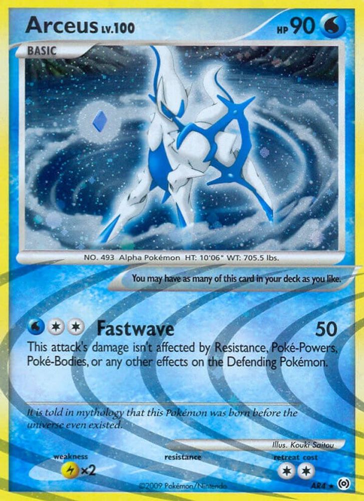 Arceus (AR4) (AR4/99) - Holofoil - Holo Rare