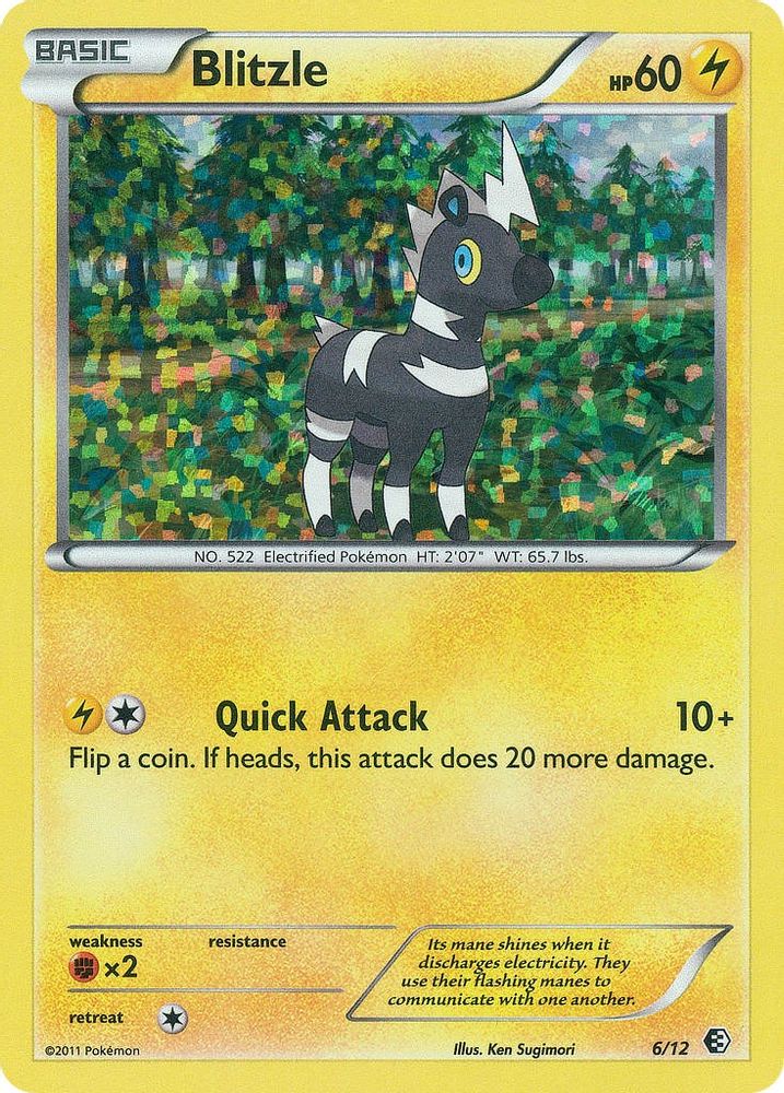 Blitzle (6/12) - Holofoil - Promo