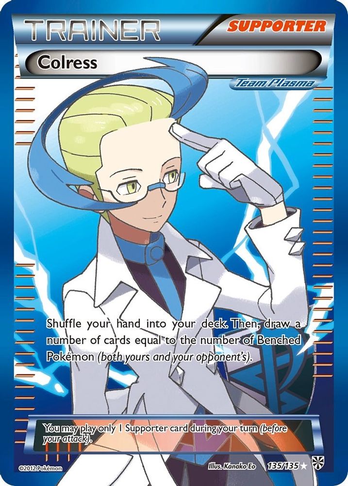 Colress (Team Plasma) (135 Full Art) (135/135) - Holofoil - Ultra Rare