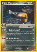 Dark Marowak (007/109) - Holofoil - Holo Rare