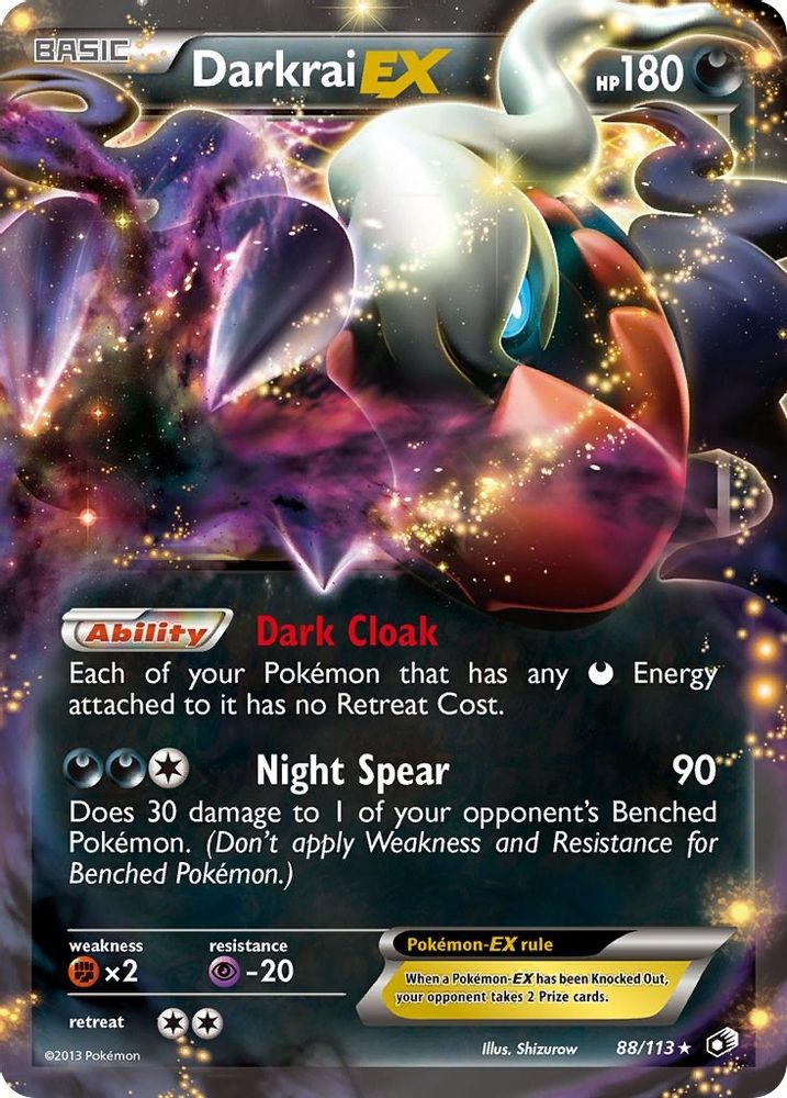 Darkrai EX (088/113) - Holofoil - Ultra Rare