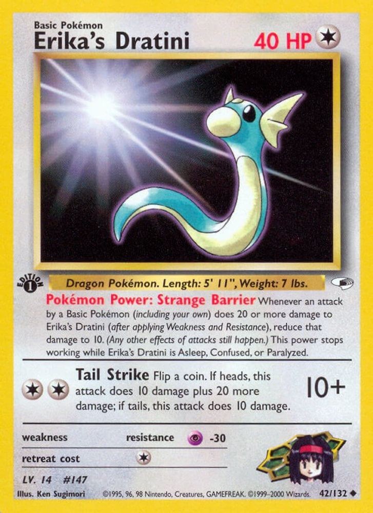 Erika's Dratini (042/132) - Unlimited - Uncommon