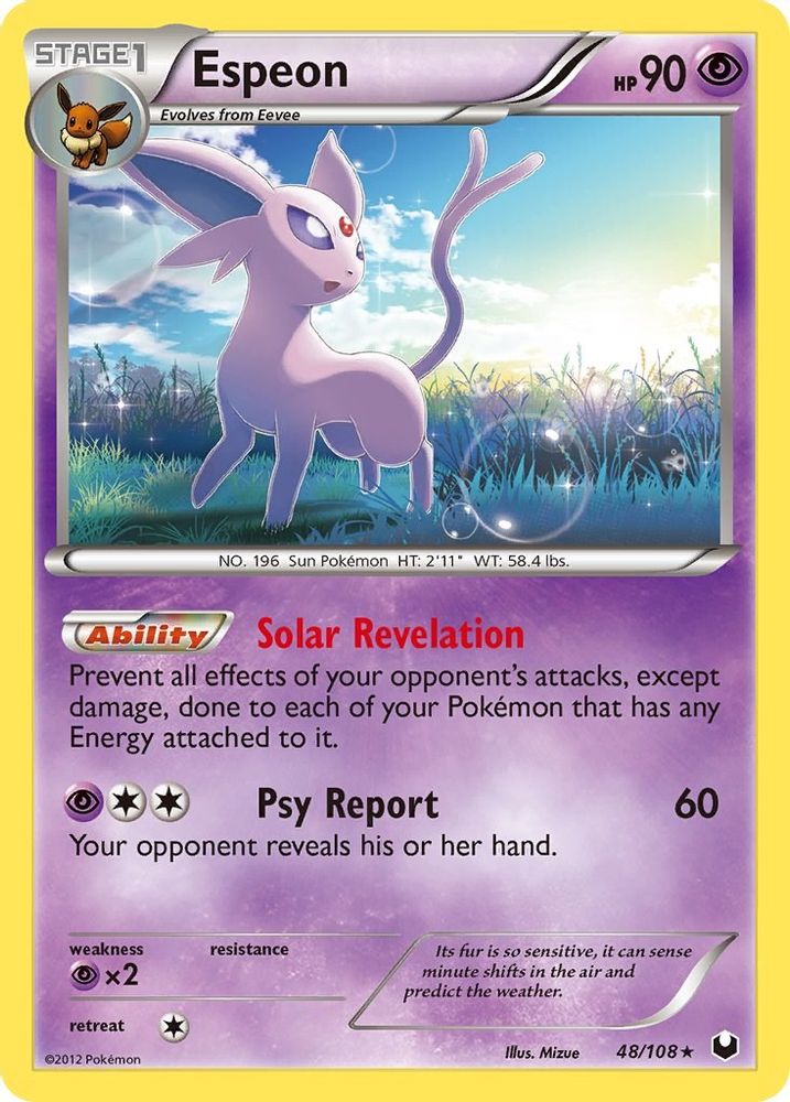 Espeon (48/108) - Rare