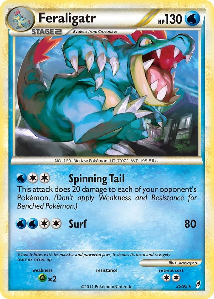 Feraligatr (25/95) - Rare