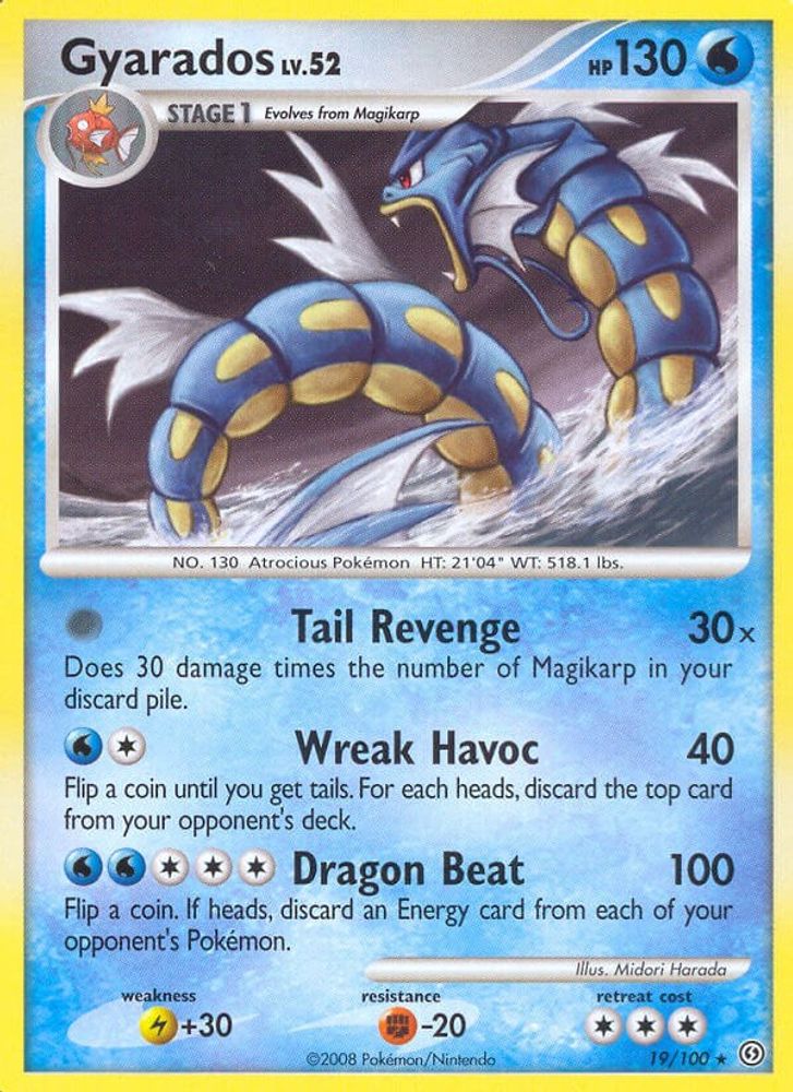 Gyarados (019/100) - Rare
