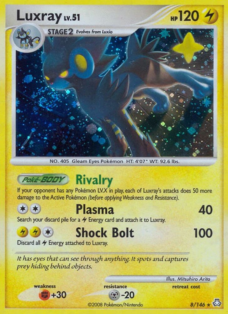 Luxray (8/146) - Holofoil - Holo Rare