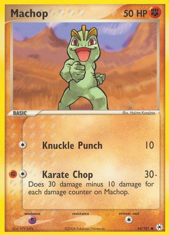 Machop (64/101) - Reverse Holofoil - Common