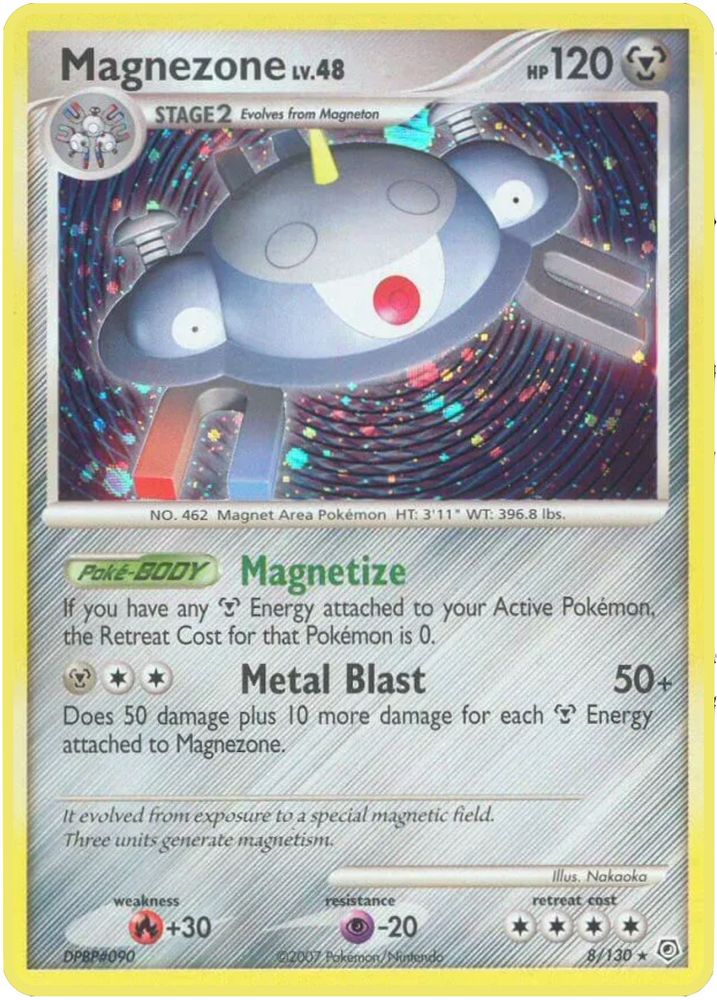 Magnezone (8/130) - Holofoil - Holo Rare