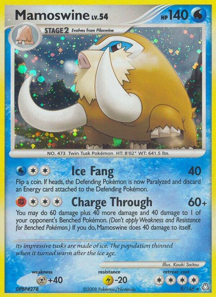 Mamoswine (9/146) - Reverse Holofoil - Holo Rare