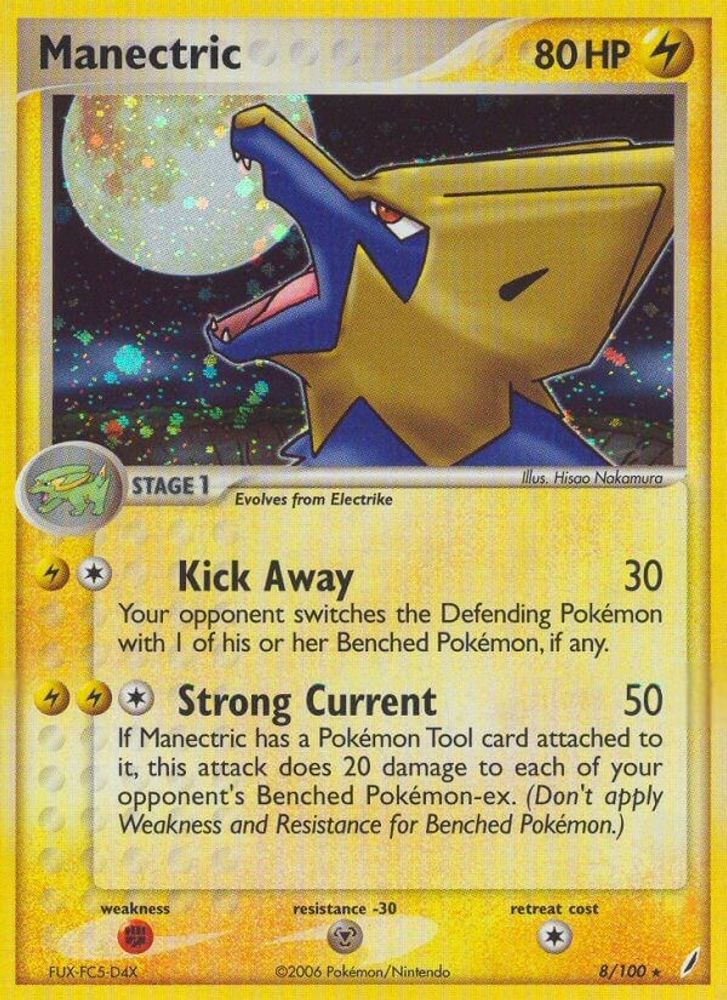 Manectric (008/100) - Holofoil - Holo Rare