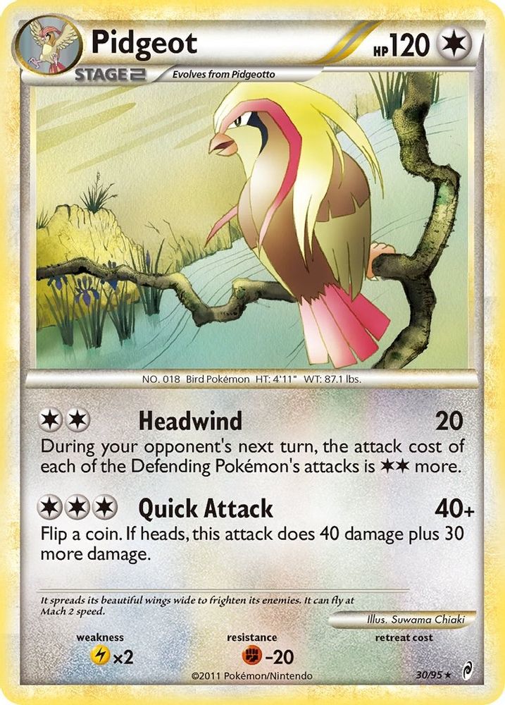 Pidgeot (30/95) - Rare
