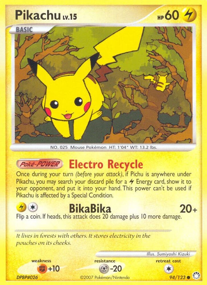 Pikachu (094/123) - Common
