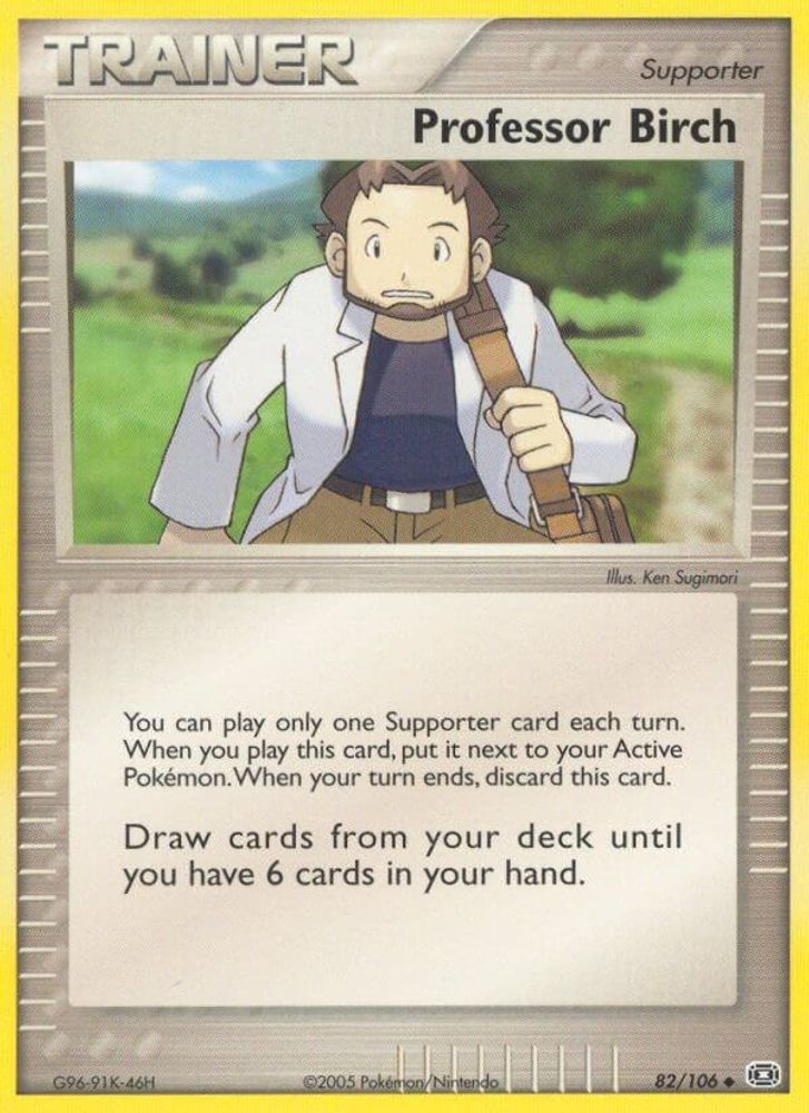 Professor Birch (82/106) - Reverse Holofoil - Uncommon