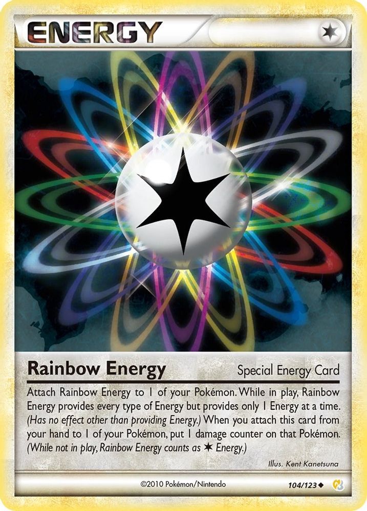 Rainbow Energy (104/123) - Reverse Holofoil - Uncommon