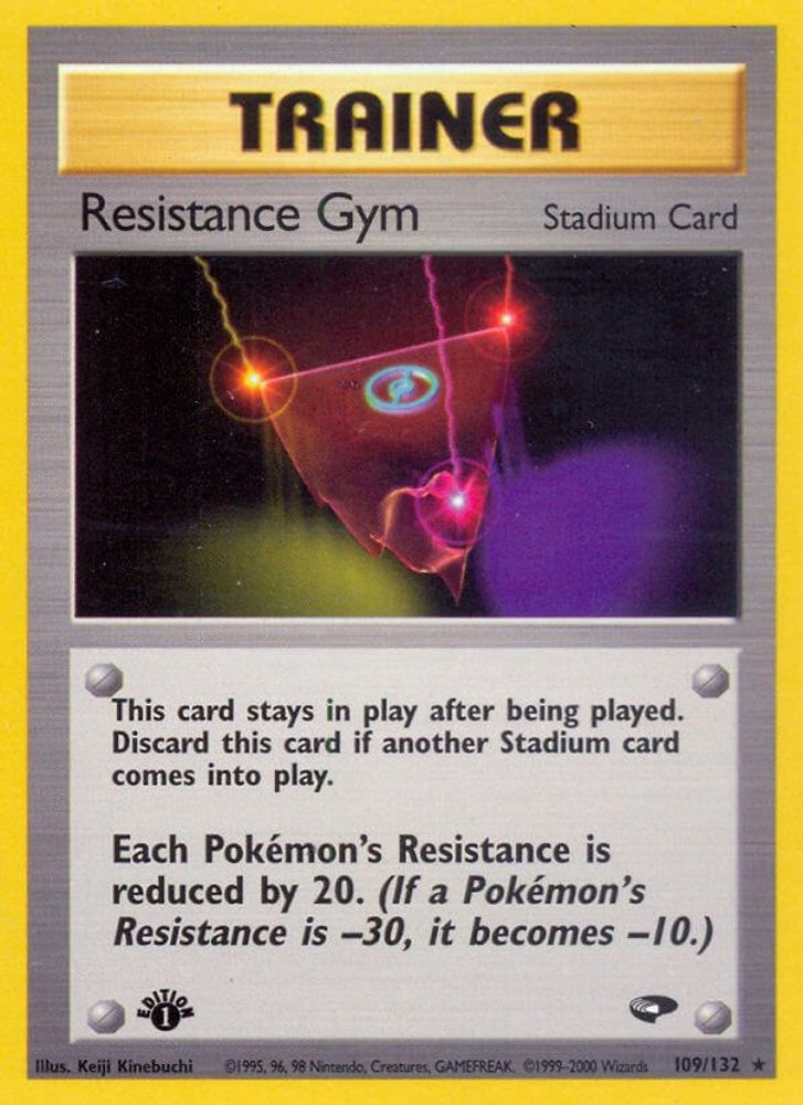 Resistance Gym (109/132) - Unlimited - Rare