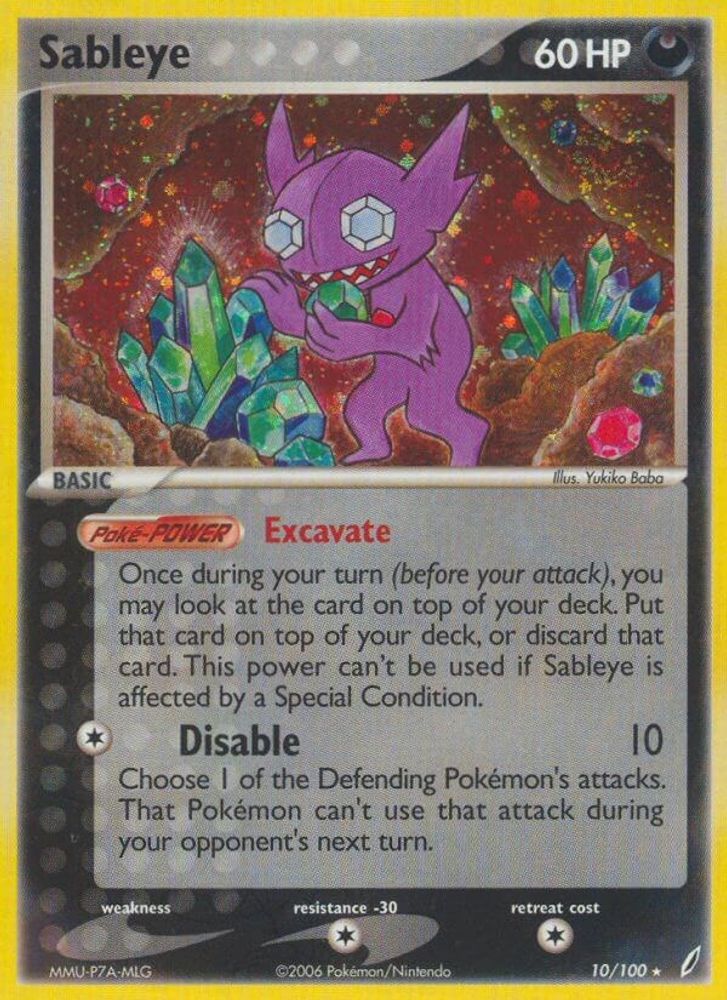 Sableye (10/100) - Holofoil - Holo Rare